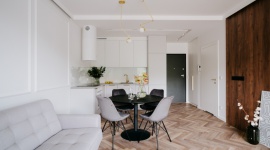 Modern classic w mieszkaniu nad Odrą